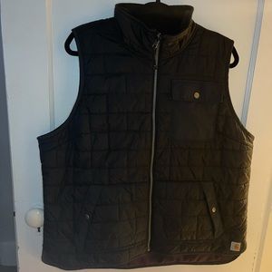 Carhartt flannel lined vest